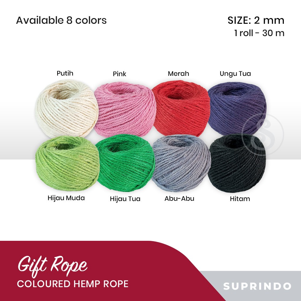 

TALI GONI WARNA WARNI (30 meter)