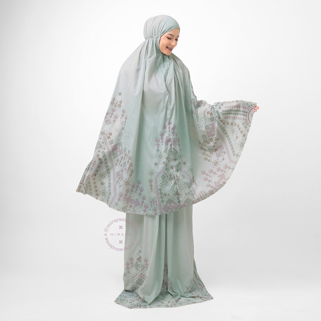 Mukena Compact Miraya Myriad Mint