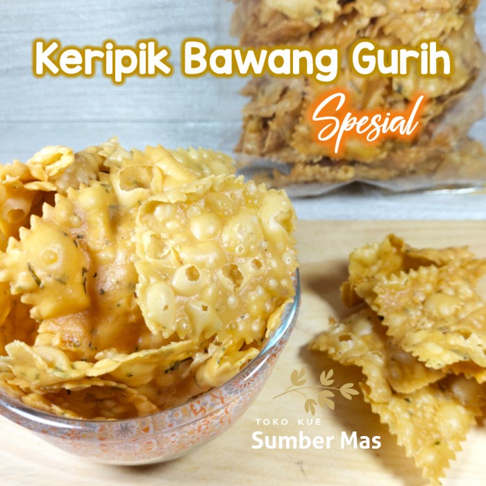 

[KUALITAS TERBAIK] KERIPIK BAWANG SPESIAL(250g)