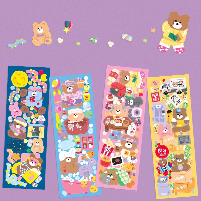 

17. Stiker Murah!!! Binatang Warna Pastel - Stiker Lucu [thehanscorner]