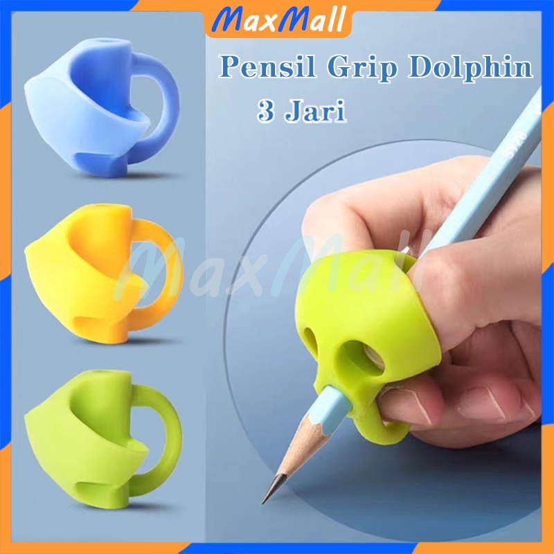 

Pensil Grip Dolphin Writing Grip Pencil Holder Alat Bantu Tulis Belajar Menulis Pencil Pen Grasper