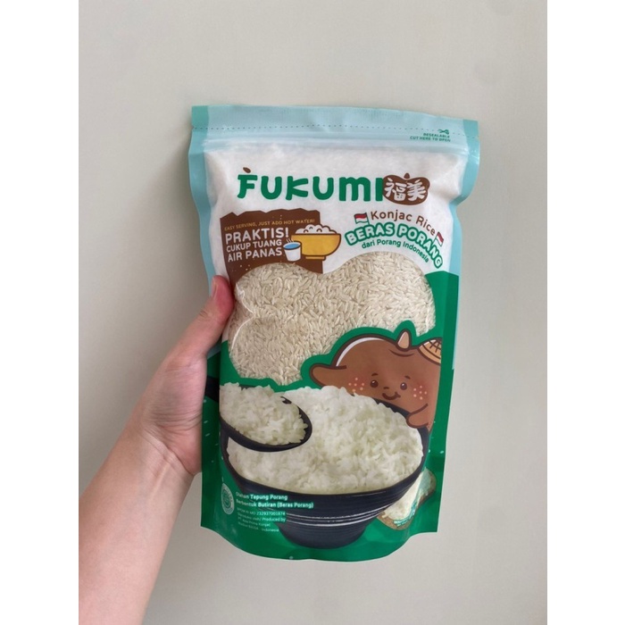 

FUKUMI BERAS PORANG 1KG - KONJAC RICE