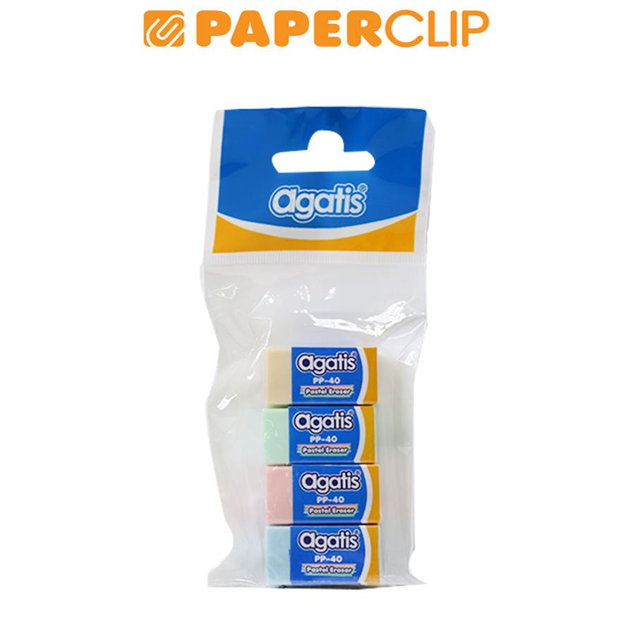 

PENGHAPUS / ERASER AGATIS ECO PASTEL ISI 4