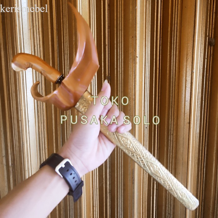 WARANGKA KERIS PATREM 30CM antik