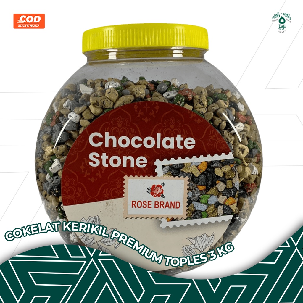 

COKELAT KERIKIL TOPLES 3kg COKLAT PREMIUM ORIGINAL ROSE BRAND
