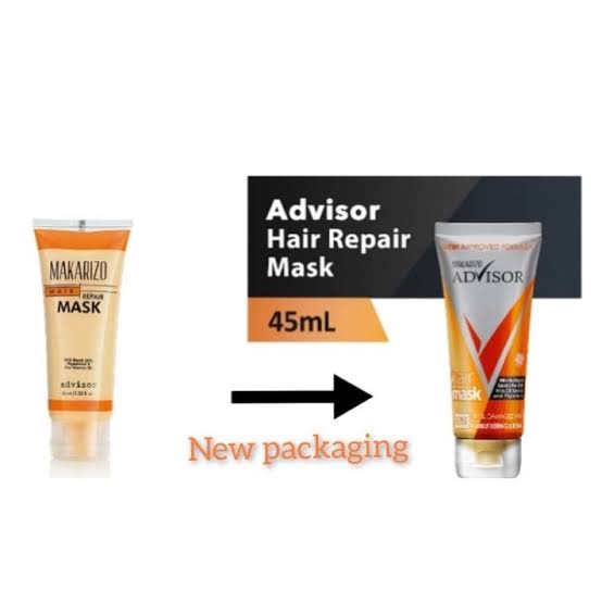 Masker Rambut Makarizo Advisor Hair Repair Mask Tube 45 mL Sachet 15ml / Hair Mask