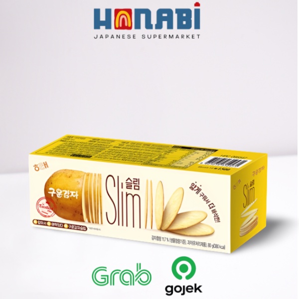 

Haitai Baked Potato Slim 80g - Biskuit Kentang Tipis Made In Korea