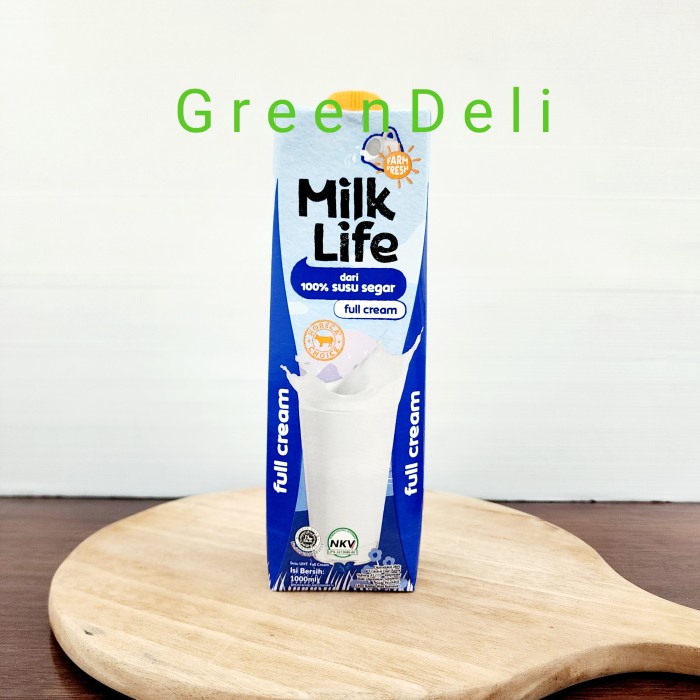 

Susu UHT Full Cream Milk Life 1 Liter GOJEK GRAB