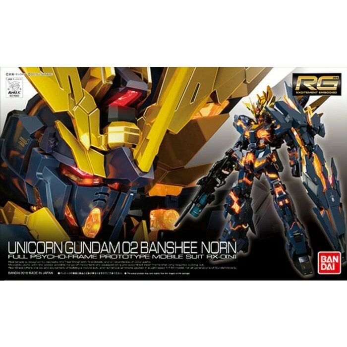 Bandai RG 1/144 Unicorn Gundam Banshee Norn