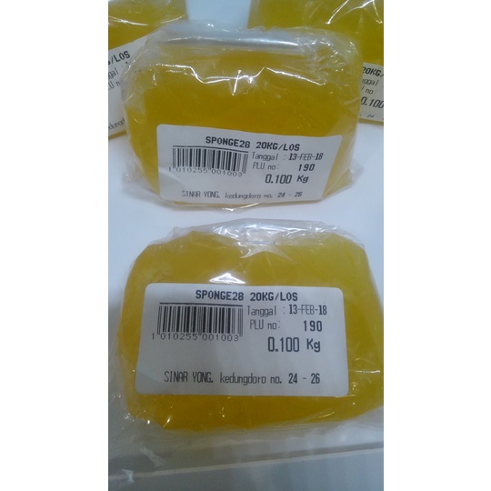 

Sponge28 Timbangan 100gr