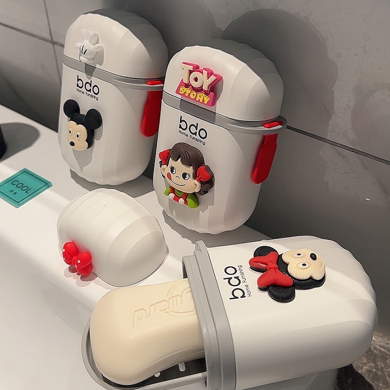 Tempat sabun batang kamar mandi tempat sabun travel traveling Kotak Sabun Batangan Tempat Sabun Mand