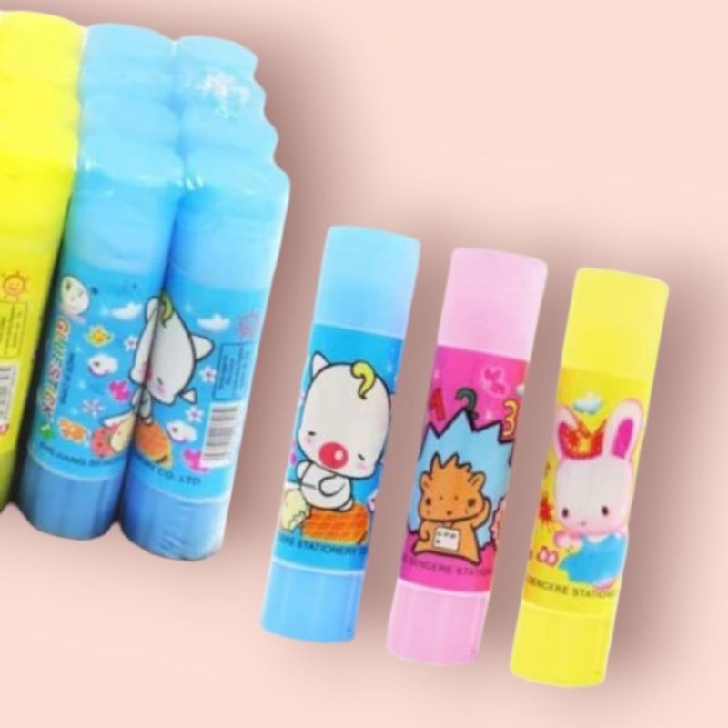 

(24pcs) LEM KERTAS BATANG/LEM KERTAS KARAKTER/GLUE STICK FANCY/LEM KERTAS KECIL/LEM KERTAS LUCU/ATK LUCU