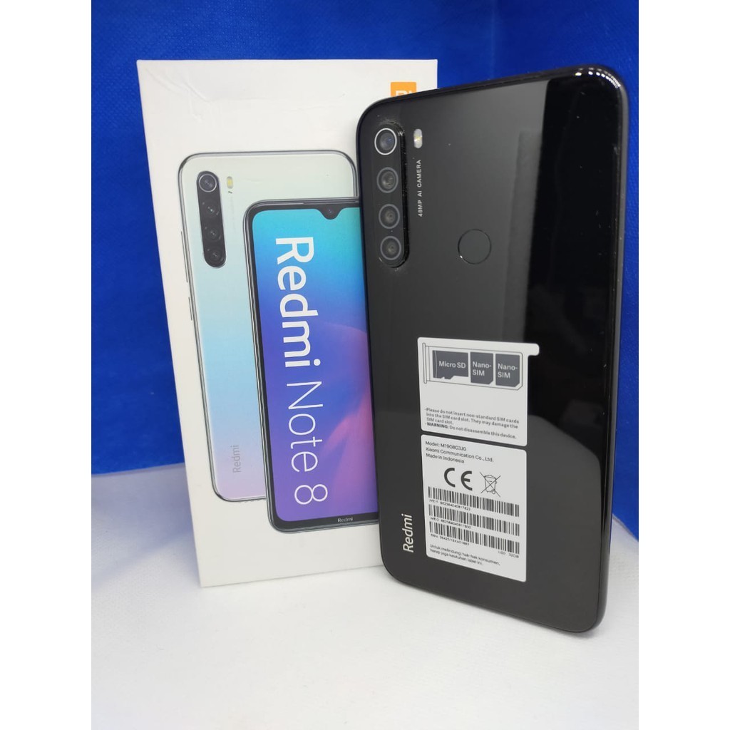 Xiaomi Redmi Note 8 Ram 3/32GB | Ram 4/64GB | Ram 6/128GB Bekas Original