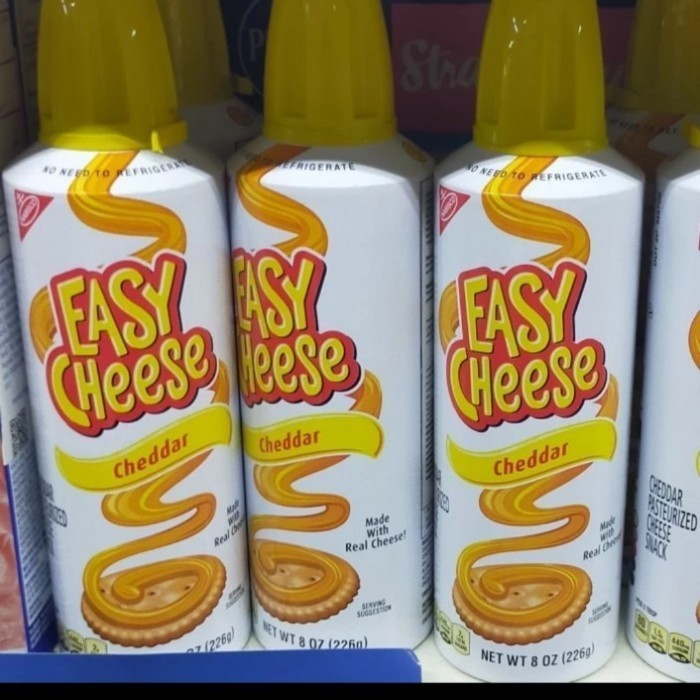 

nabisco easy cheese 226gr keju Cheddar