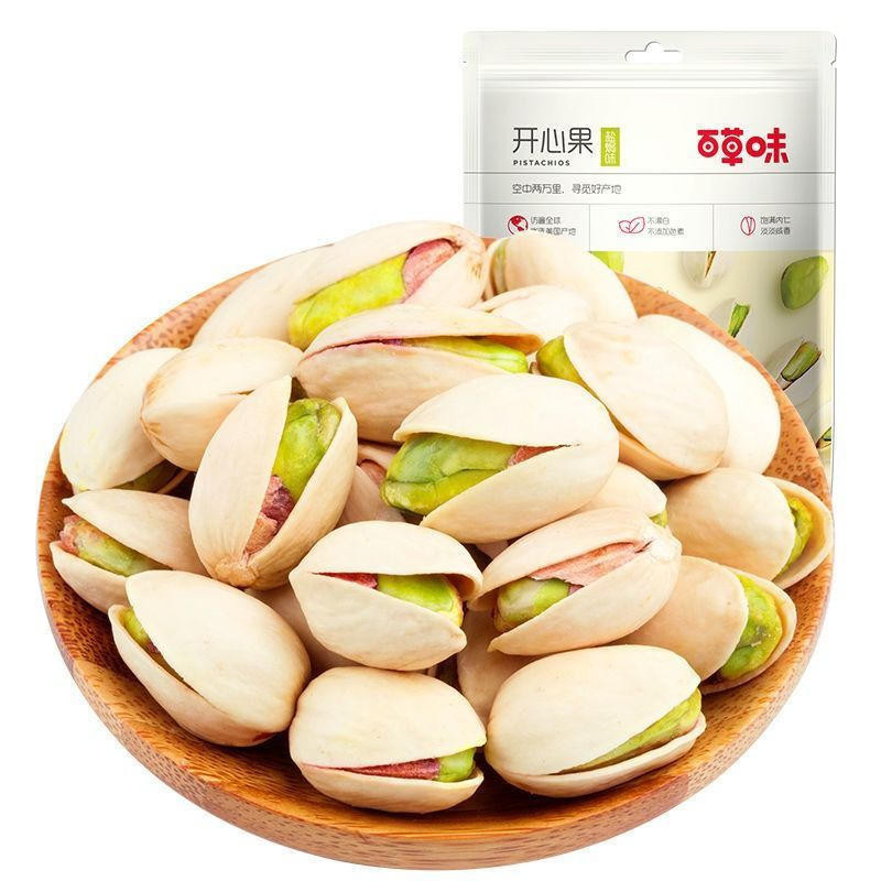 

Pistachio aroma sayuran 100g, kacang, internet terkenal snack biasa, warna asli, sehat