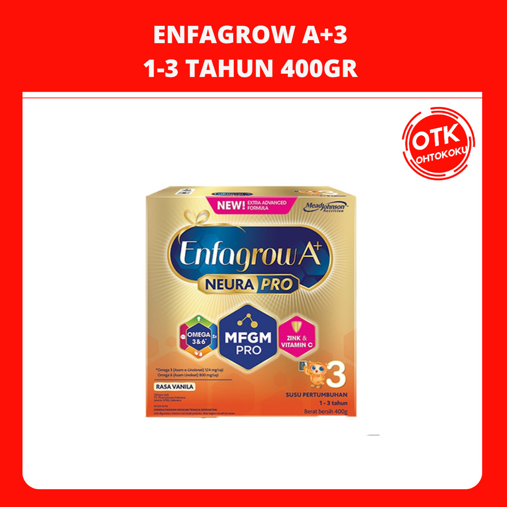 

Enfagrow A+ 3 Susu Formula 1-3 Tahun Madu 400 gr