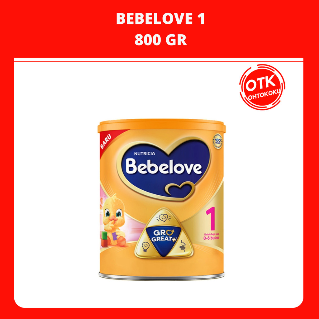 

Bebelove 1 800 Gr Susu Formula Bayi Bubuk Usia 0-6 Bulan