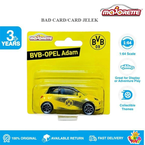 Majorette BVB Opel Adam Yellow