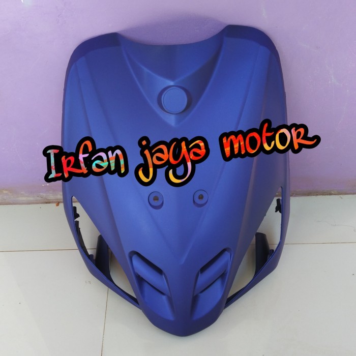 Temeng body depan Yamaha Mio Sporty biru doff