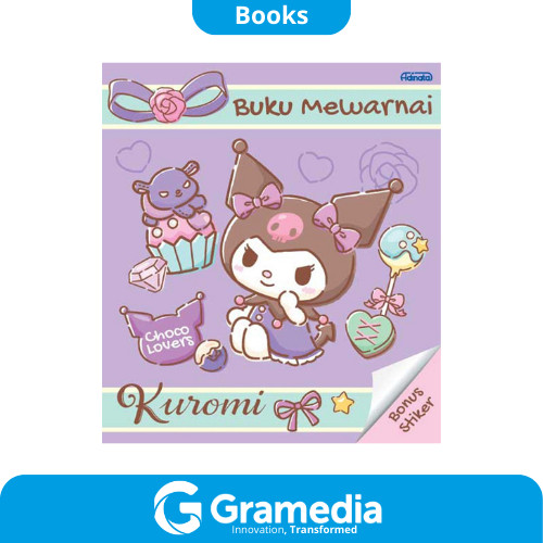 

[Gramedia Cijantung] Kuromi Buku Mewarnai Choco Lovers