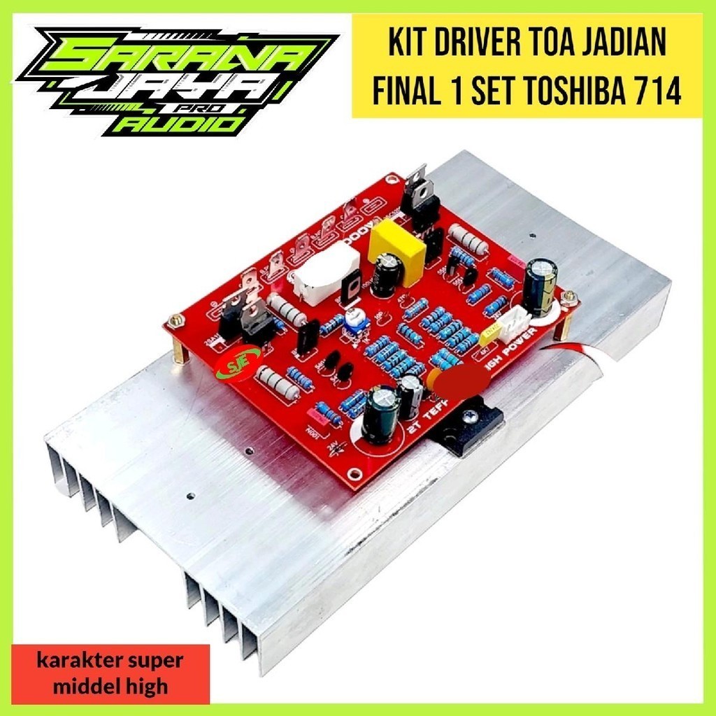POWER JADIA TOA JADIAN SUPER LANTANG Untuk Dalam Ruangan Untuk Panggung Amplifier