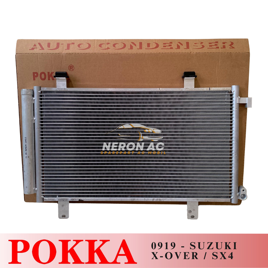 KONDENSOR CONDENSOR AC MOBIL SUZUKI XOVER X-OVER SX4 POKKA 0919
