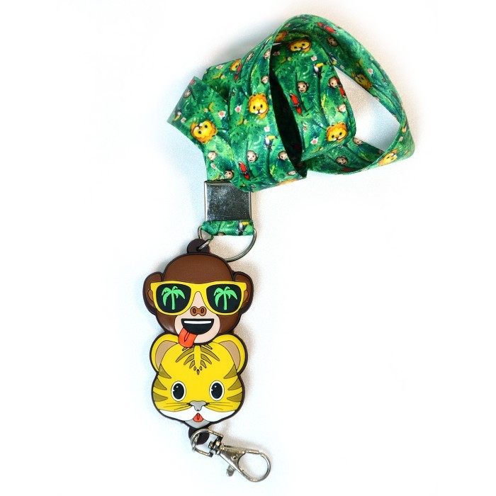

Limited ~[martstrong247] EMOJI Gantungan Tali Lanyard Series Original - Jungle