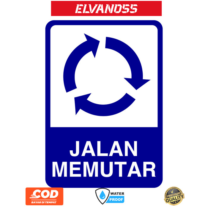 

STIKER RAMBU JALAN MEMUTAR 35CM X 50CM FREE CUSTOM DESAIN STICKER