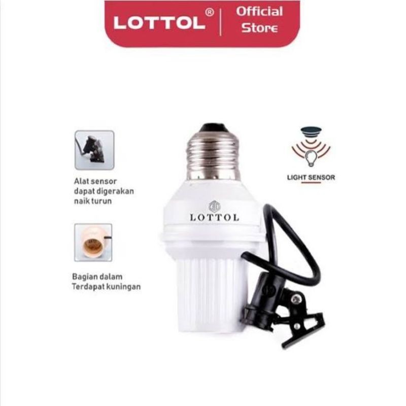 FITTING SENSOR CAHAYA OTOMATIS