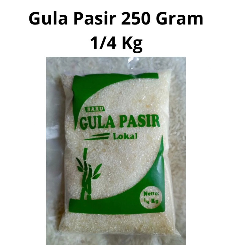 

Gula Pasir 250 Gram 1/4 Kg | Gula Pasir 500 Gram 1/2 Kg