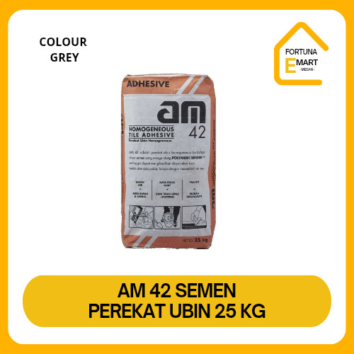 AM 42 Homogeneus Tile Adhesive Semen Perekat Ubin 25kg