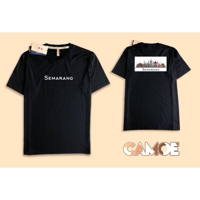 Kaos TShirt Baju premium Jawa tengah Semarang Lawang Sewu full - S