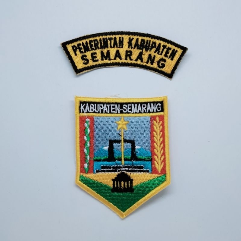 Bordir Logo Bordir Kabupaten Semarang / Logo Kabupaten Semarang / Bordir Logo Kabupaten Semarang / B