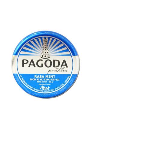 

Permen Pagoda pastiles MINT 20 gram - Pharma Mart