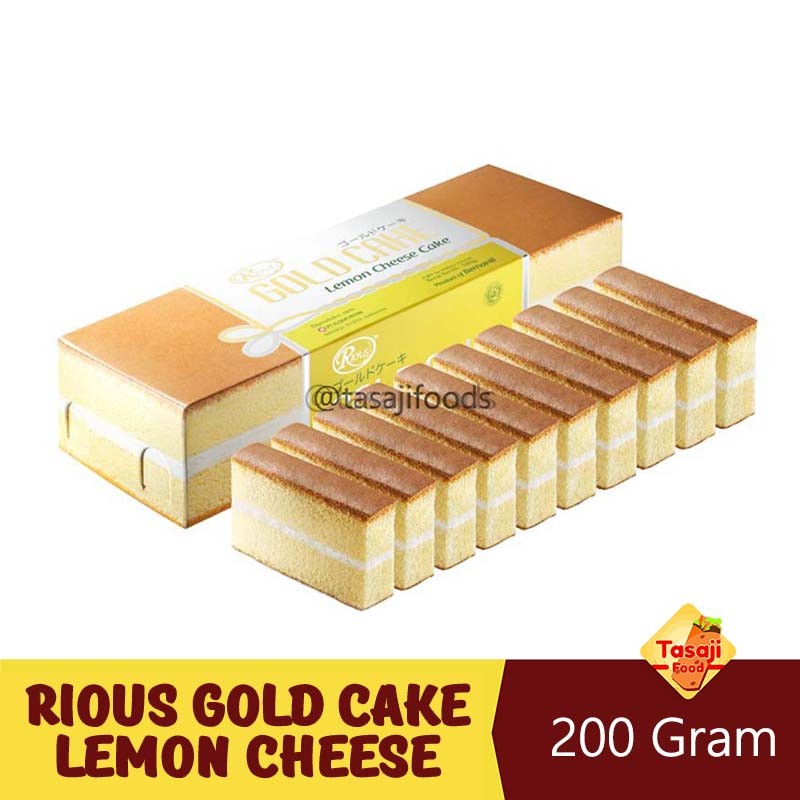 

Rious Gold Cake Lemon Cheese Cake MIni 200 Gram
