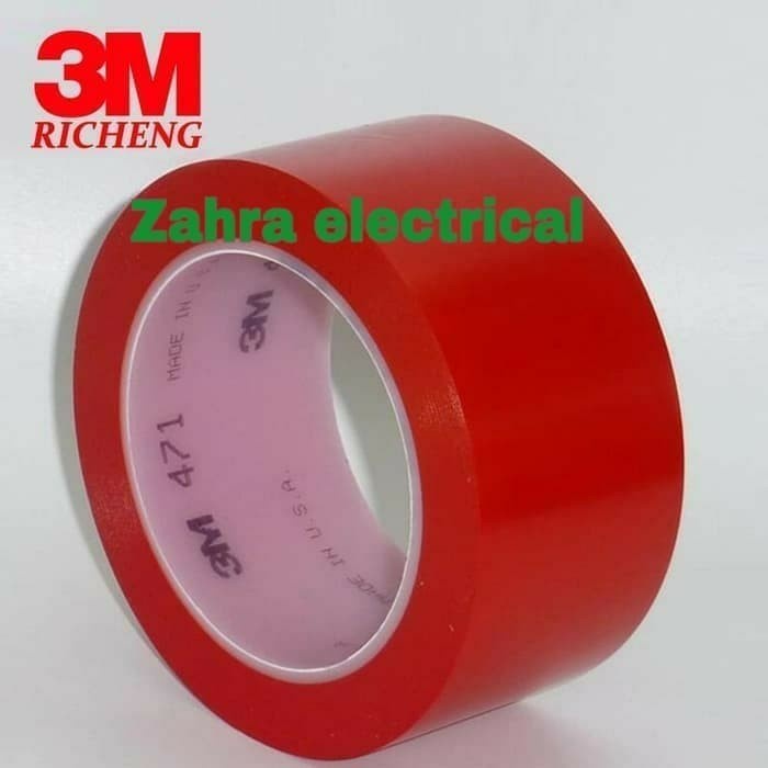 

floor marking 3M 471 merah lakban lantai 2" x 33 meter -BC92