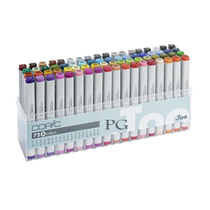 

Copic Sketch Marker Set 72 Basic Colour - SET B