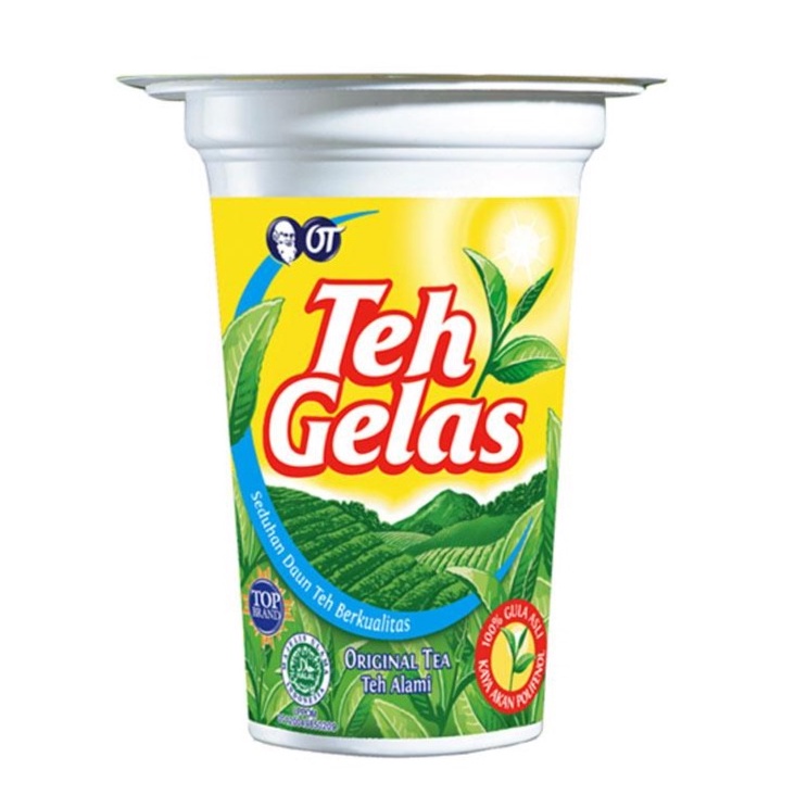 

Teh Gelas Cup Minuman Teh Instant 175 ml x10 cup