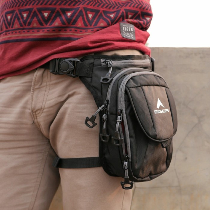EIGER 6033 LEG PACK SCORIA 7.1 2A tas paha selempang legpack slingbag