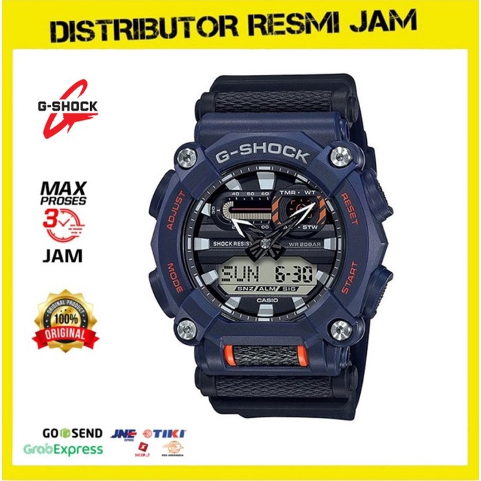 GShock GA-900-2ADR GA-900 GA900 Garansi Resmi 2 Tahun
