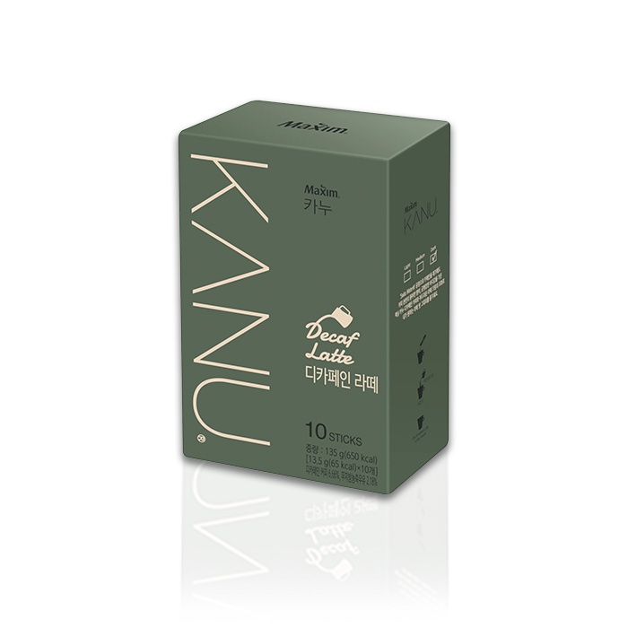 

Maxim KANU Decaf Latte 10 Sticks 135g