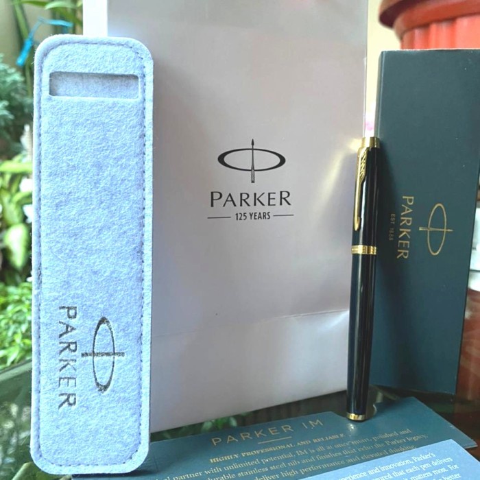 

[Best Seller] PULPEN PARKER IM SIGN PEN ORIGINAL GRATIS GRAFIR NAMA - Hitam