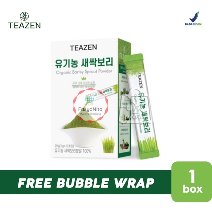 

Teazen Organic Barley Sprout Powder 1box - FasyAnita Mart Denpasar