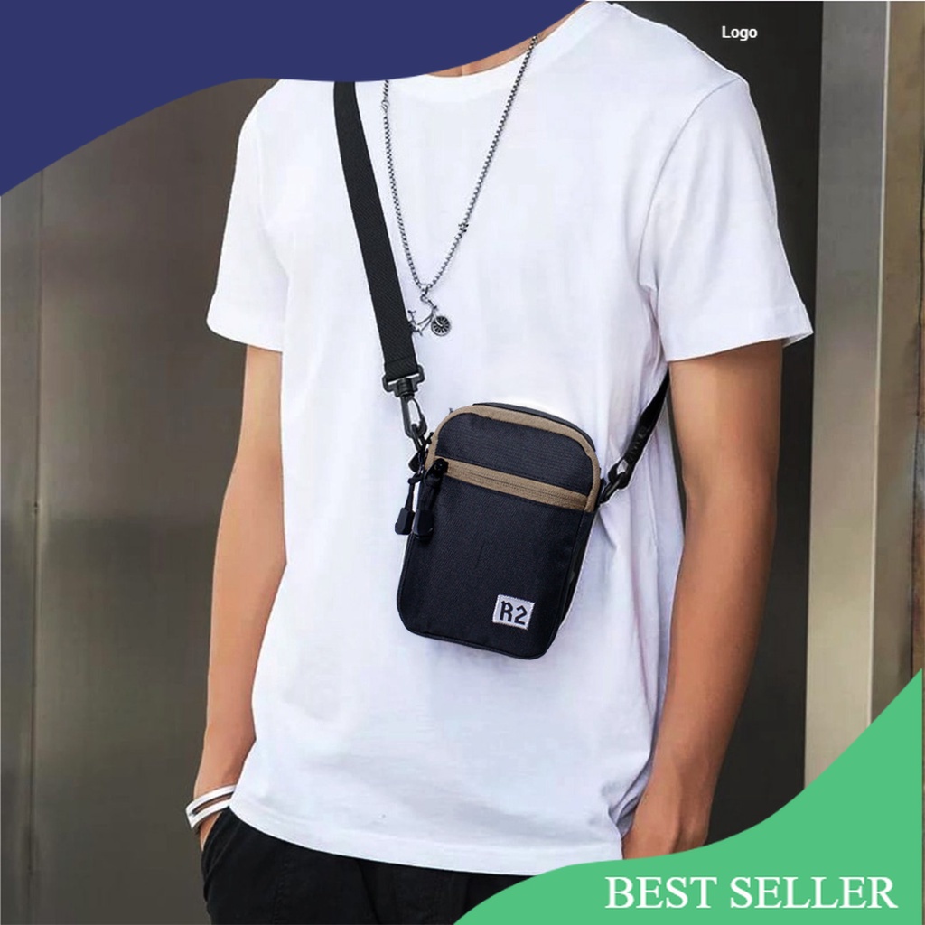 TAS TRENDY KEKINIAN PROMO TERLARIS Tas Leher Selempang HP Gantung  Leher Unisex Pria Wanita Haging/ 