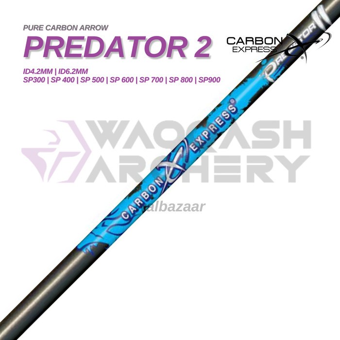 CARBON EXPRESS PREDATOR II Arrow Straightness 0.003 ID6.2mm SHAFT ONLY