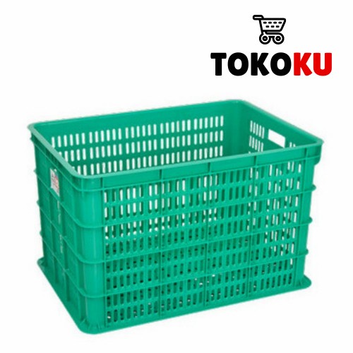 

CONTAINER BOX 9208 L ATARI GREEN LEAF/KERANJANG INDUSTRI SERBAGUNA