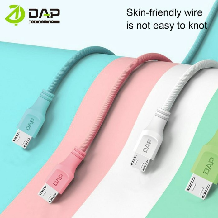 Kabel Data Micro Isi 25Pcs Fast Charging 100cm Original DAP DAM100