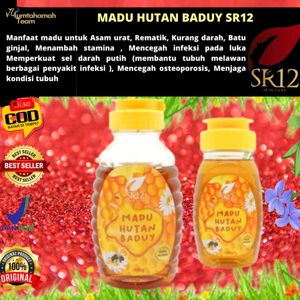 

TERLARIS !! MADU HUTAN BADUY SR12 ASLI BERBPOM..!!! MADU LIAR BADUY / MENINGKATKAN IMUNITAS & DAYA TAHAN TUBUH Bpom