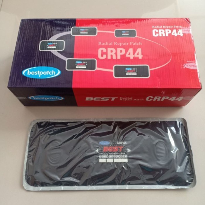 Tip Top Bestpatch CRP44 - Karet Tambal Ban Luar Tubeless - Per Box