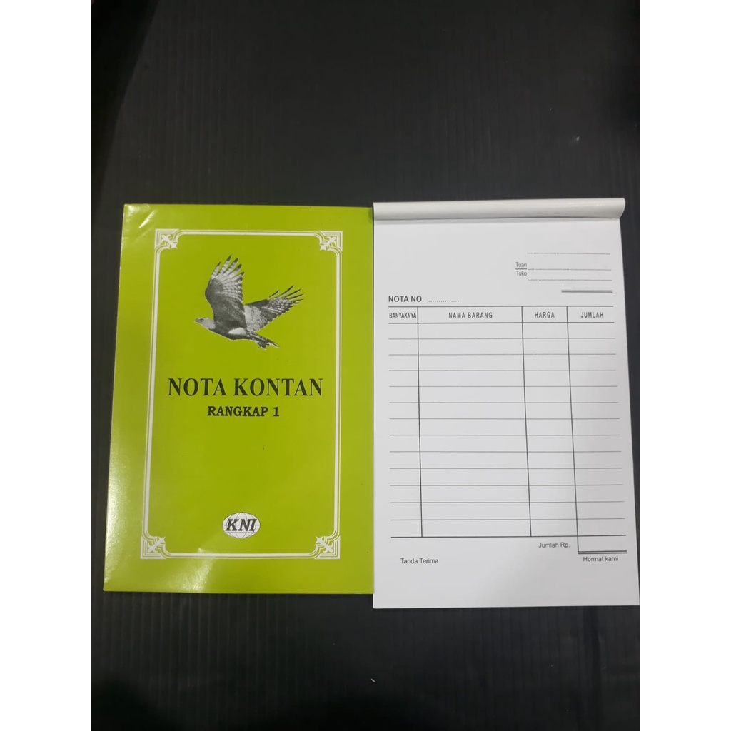 

Buku Nota K1 Kontan 1 Rangkap / 1Ply Kecil Excelindo isi 50 Lembar